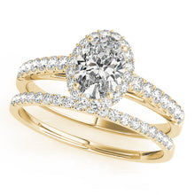 Load image into Gallery viewer, Oval Engagement Ring M50917-E-5X3
