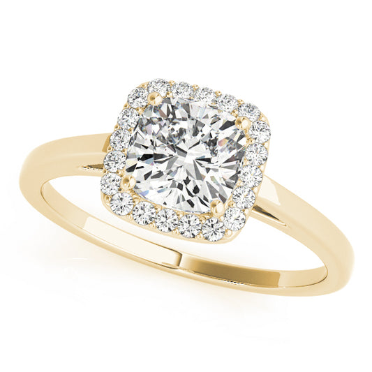 Cushion Engagement Ring M50918-E-5