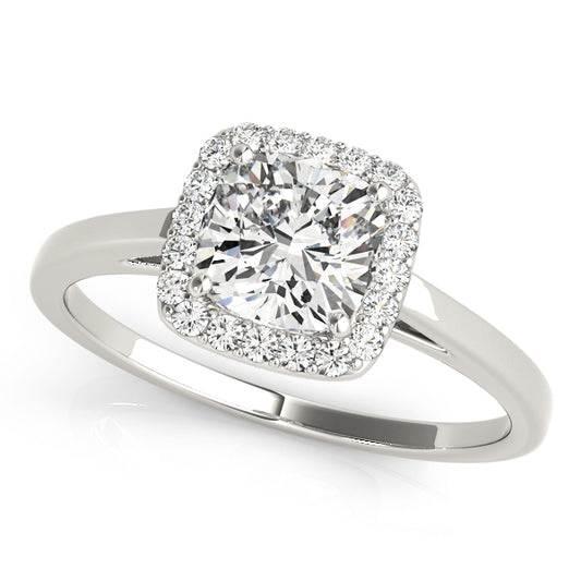 Cushion Engagement Ring M50918-E-5