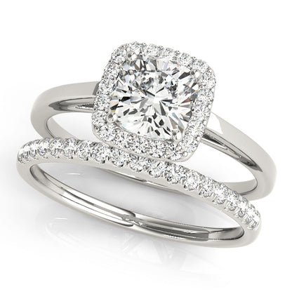 Cushion Engagement Ring M50918-E-5