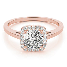 Load image into Gallery viewer, Cushion Engagement Ring M50918-E-8
