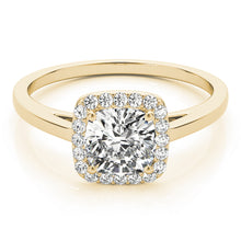 Load image into Gallery viewer, Cushion Engagement Ring M50918-E-8
