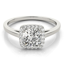 Load image into Gallery viewer, Cushion Engagement Ring M50918-E-8
