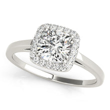 Load image into Gallery viewer, Cushion Engagement Ring M50918-E-8
