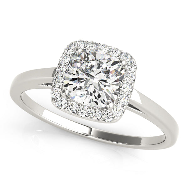 Cushion Engagement Ring M50918-E-8