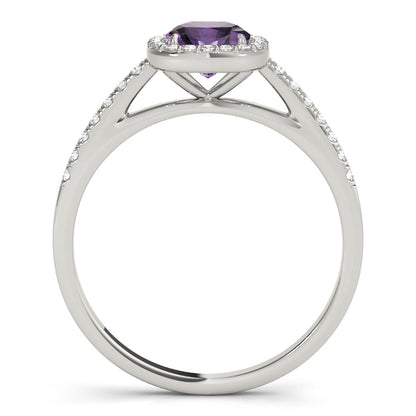 Cushion Engagement Ring M50919-E-6