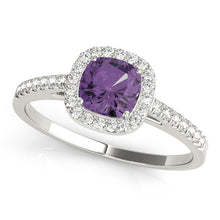 Load image into Gallery viewer, Cushion Engagement Ring M50919-E-10
