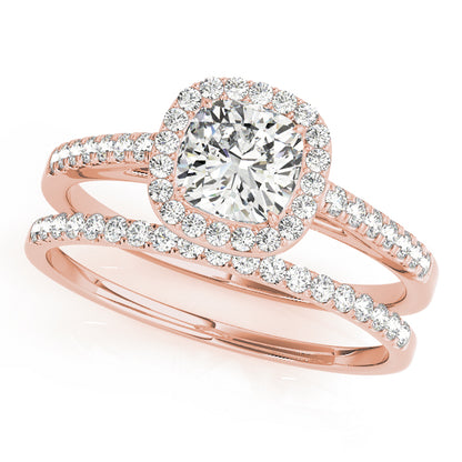 Cushion Engagement Ring M50919-E-8
