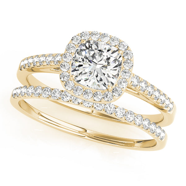 Cushion Engagement Ring M50919-E-5
