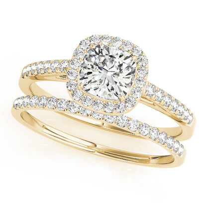 Cushion Engagement Ring M50919-E-5