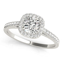 Load image into Gallery viewer, Cushion Engagement Ring M50919-E-10
