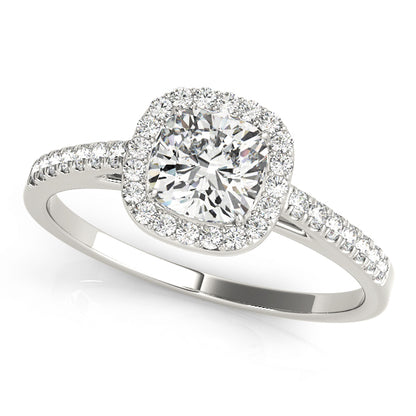Cushion Engagement Ring M50919-E-9