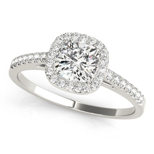 Cushion Engagement Ring M50919-E-9