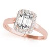 Load image into Gallery viewer, Emerald Cut Engagement Ring M50920-E-6X4
