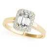 Load image into Gallery viewer, Emerald Cut Engagement Ring M50920-E-6X4

