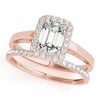 Load image into Gallery viewer, Emerald Cut Engagement Ring M50920-E-6X4
