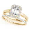 Load image into Gallery viewer, Emerald Cut Engagement Ring M50920-E-6X4
