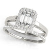 Load image into Gallery viewer, Emerald Cut Engagement Ring M50920-E-6X4
