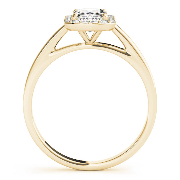 Emerald Cut Engagement Ring M50920-E-10X8