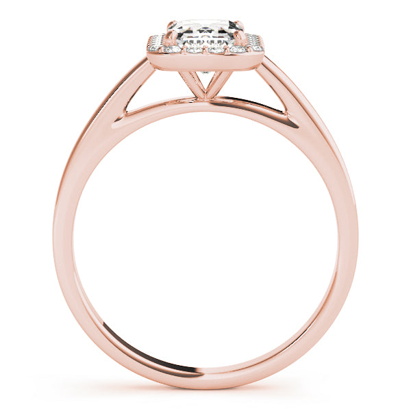 Emerald Cut Engagement Ring M50920-E-10X8