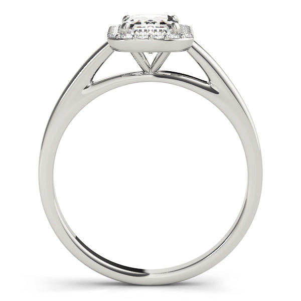 Emerald Cut Engagement Ring M50920-E-10X8