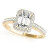 Load image into Gallery viewer, Emerald Cut Engagement Ring M50921-E-10X8
