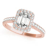 Load image into Gallery viewer, Emerald Cut Engagement Ring M50921-E-10X8

