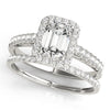 Load image into Gallery viewer, Emerald Cut Engagement Ring M50921-E-10X8
