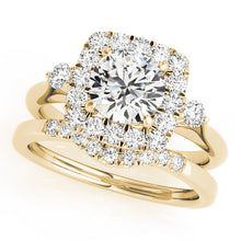 Load image into Gallery viewer, Square Engagement Ring M50923-E-PC-5X5
