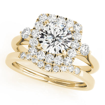 Round Engagement Ring M50923-E-3/4