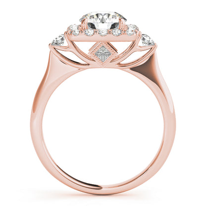 Round Engagement Ring M50923-E-1/2