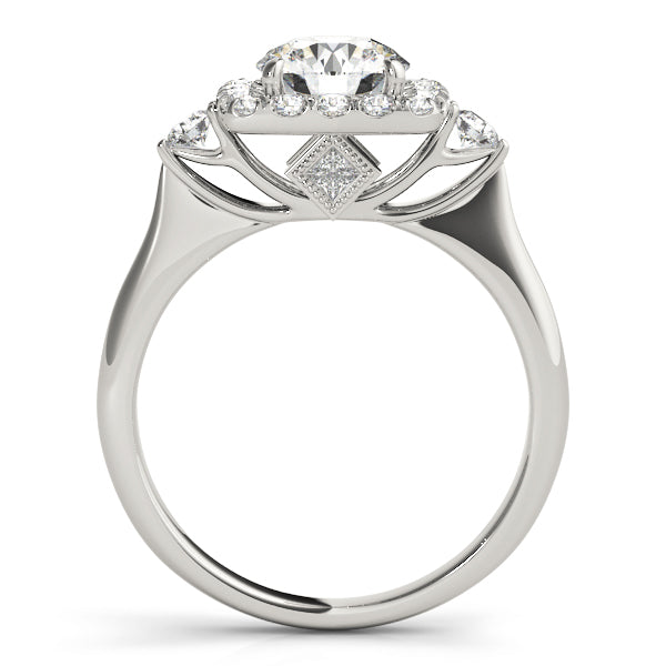 Round Engagement Ring M50923-E-3/4