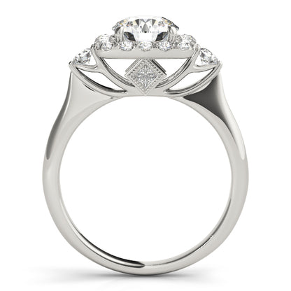 Round Engagement Ring M50923-E-3/4
