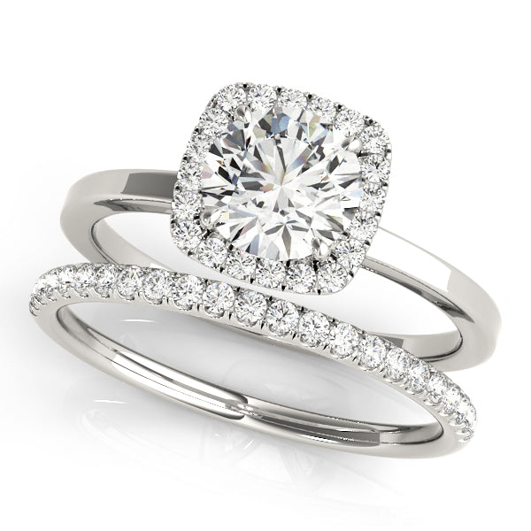 Round Engagement Ring M50924-E-1