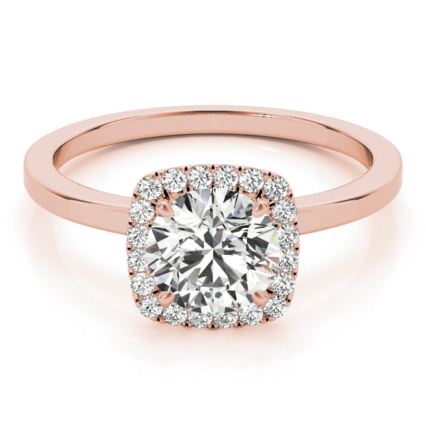 Round Engagement Ring M50924-E-1/2