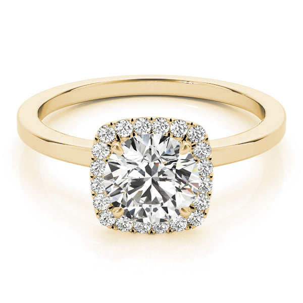 Round Engagement Ring M50924-E-1/2