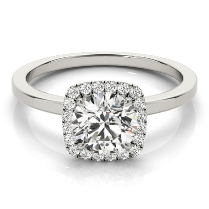 Round Engagement Ring M50924-E-1/4