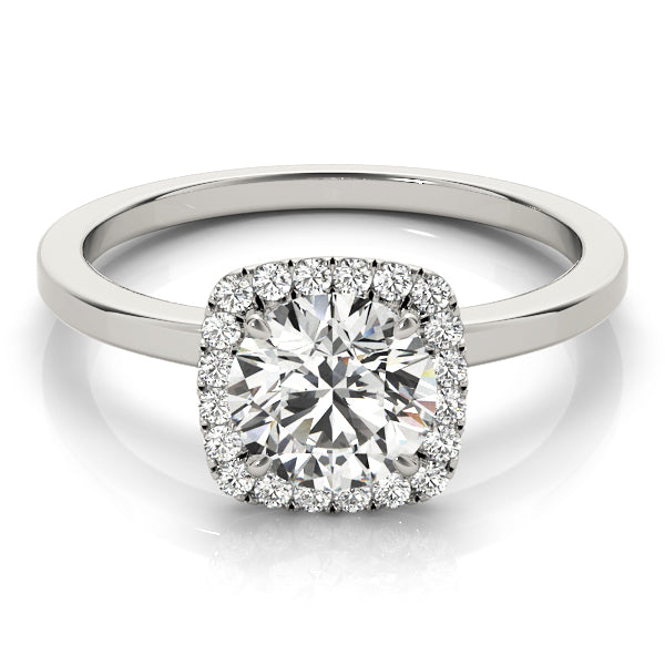 Round Engagement Ring M50924-E-1/2