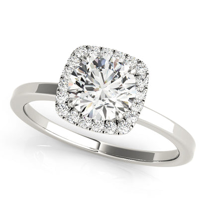 Round Engagement Ring M50924-E-3/4