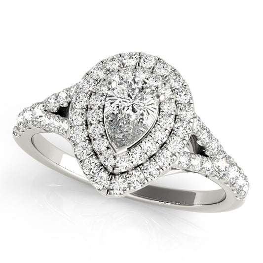 Pear Engagement Ring M50950-E-6X4