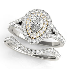 Load image into Gallery viewer, Pear Engagement Ring M50950-E-8X5
