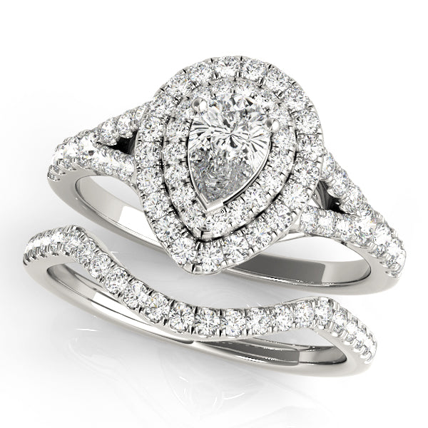 Pear Engagement Ring M50950-E-6X4