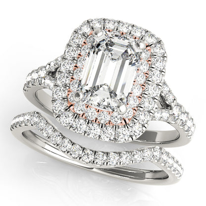Emerald Cut Engagement Ring M50951-E-6X4