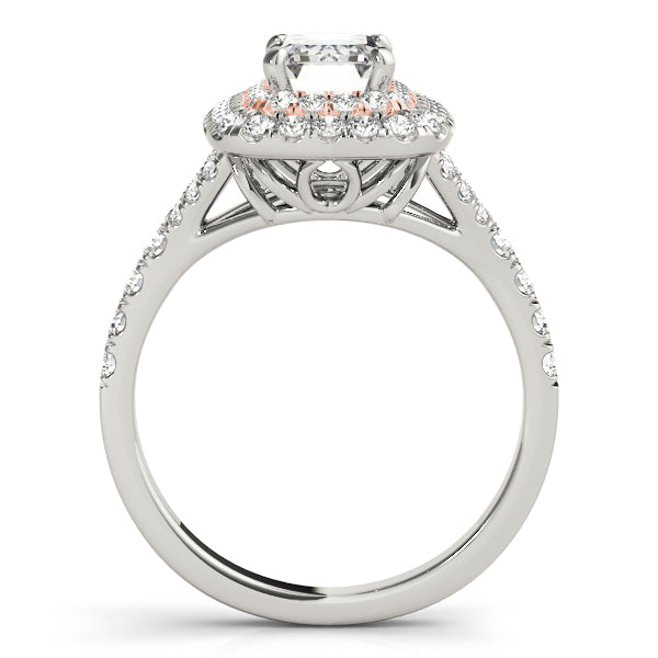 Emerald Cut Engagement Ring M50951-E-6X4