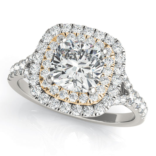 Cushion Engagement Ring M50952-E-7