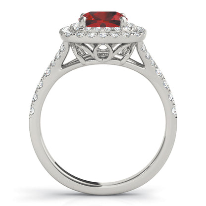 Cushion Engagement Ring M50952-E-5