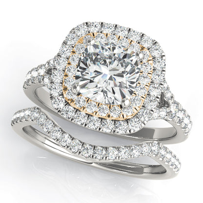 Cushion Engagement Ring M50952-E-5