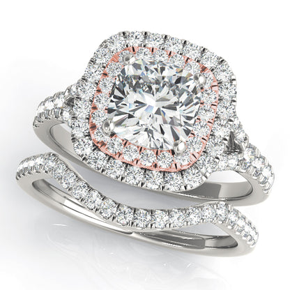 Cushion Engagement Ring M50952-E-5