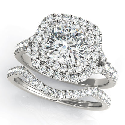 Cushion Engagement Ring M50952-E-5