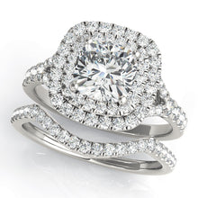 Load image into Gallery viewer, Cushion Engagement Ring M50952-E-5
